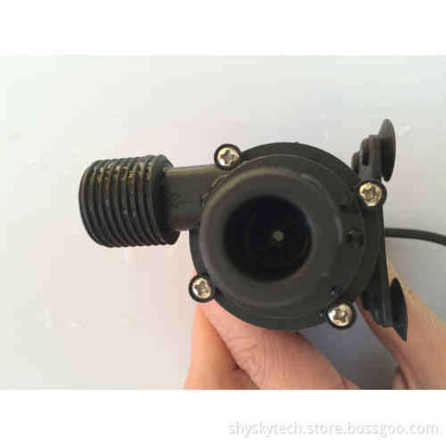 12V Micro DC Pump Brushless Magnetic Drive Submersible Centrifugal Water Pump 5M 600L/H 14.4W Aquarium Solar Fountain